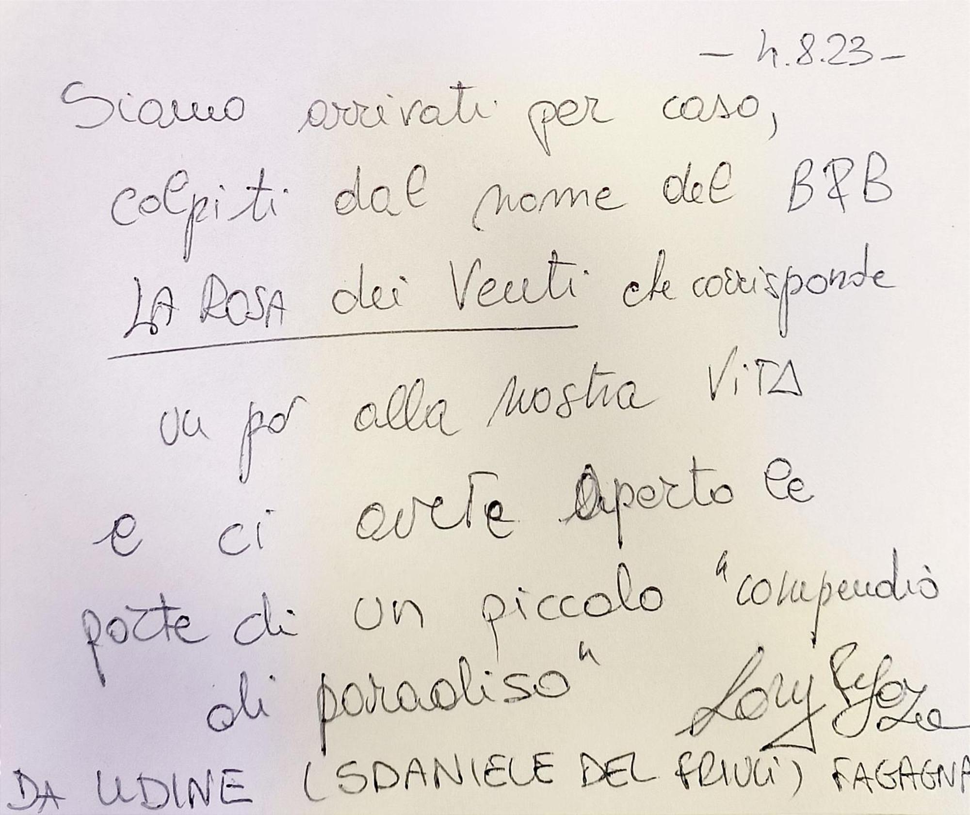 マネルビオ La Rosa Dei Venti Bed & Breakfast エクステリア 写真